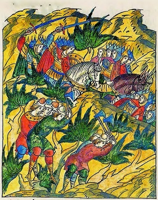 Оборона Опочки 1517 г. «Бесова деревня» против армии Константина Острожского Оборона Опочки 1517 г. «Бесова деревня» против армии Константина Острожского