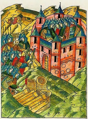 Оборона Опочки 1517 г. «Бесова деревня» против армии Константина Острожского Оборона Опочки 1517 г. «Бесова деревня» против армии Константина Острожского