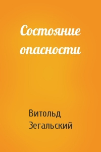 Зегальский Витольд - Состояние опасности - Читать книги онлайн | Слушать аудиокниги онлайн | Электронная библиотека books-lib.com