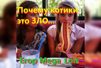 Mega luis Егор - Почему котики-это зло - Читать книги онлайн | Слушать аудиокниги онлайн | Электронная библиотека books-lib.com