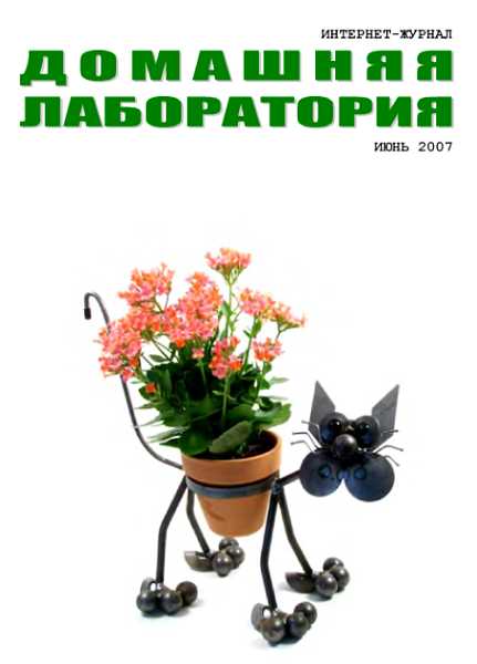 Интернет-журнал &quot;Домашняя лаборатория&quot;, 2007 №6 - Вязовский - Читать книги онлайн | Слушать аудиокниги онлайн | Электронная библиотека books-lib.com