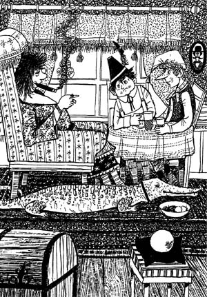 Разбойник Хотценплотц и муравейник с начинкой Разбойник Хотценплотц и муравейник с начинкой