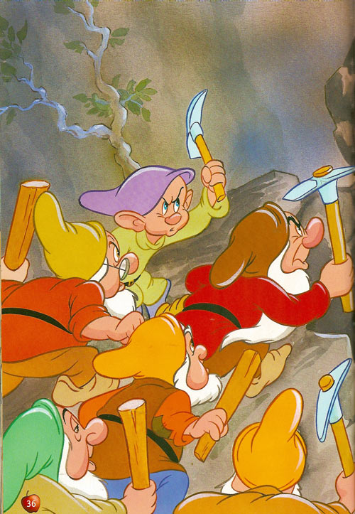 Белоснежка и семь гномов. Братья Гримм Белоснежка и семь гномов. Братья Гримм