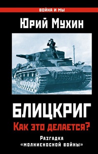 Блицкриг. Как это делается? Секрет &quot;молниеносной войны&quot; - Юрий Мухин - Читать книги онлайн | Слушать аудиокниги онлайн | Электронная библиотека books-lib.com