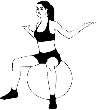 Фитбол. 10 минут в день Фитбол. 10 минут в день