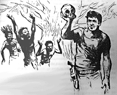 Томек среди охотников за человеческими головами Томек среди охотников за человеческими головами
