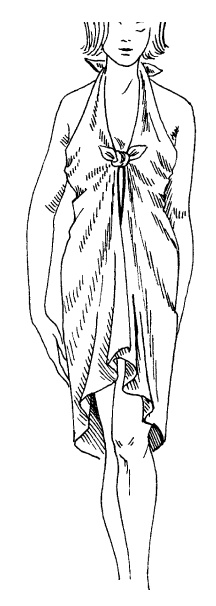 Шарфик, платочек, парео. Как красиво и модно повязать Шарфик, платочек, парео. Как красиво и модно повязать