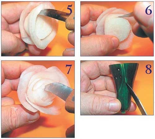 Необычные украшения из обычных овощей Необычные украшения из обычных овощей