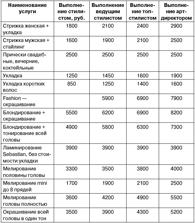 Салон красоты. От бизнес-плана до реального дохода Салон красоты. От бизнес-плана до реального дохода