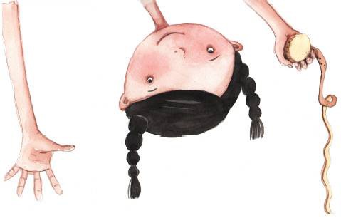 Большая маленькая девочка. История одиннадцатая. Джинсы в горошек Большая маленькая девочка. История одиннадцатая. Джинсы в горошек