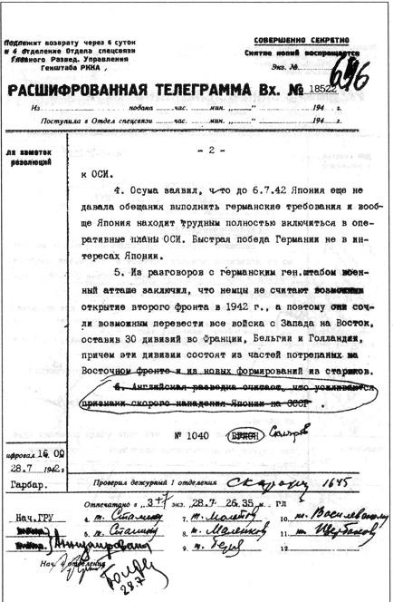 Секретный фронт Генерального штаба Секретный фронт Генерального штаба
