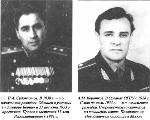 Асы нелегальной разведки Асы нелегальной разведки