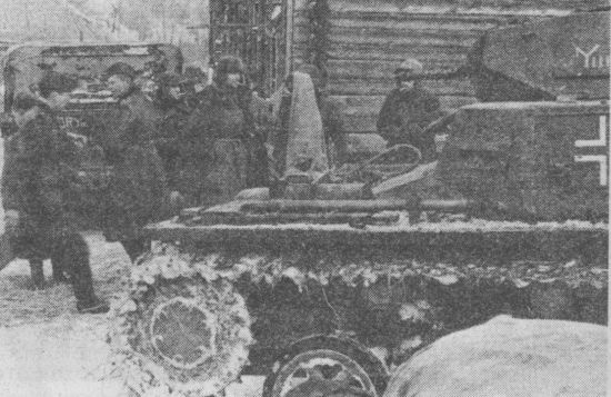 Немецкие танки в бою Немецкие танки в бою