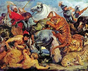 Полосатая кошка, пятнистая кошка Полосатая кошка, пятнистая кошка