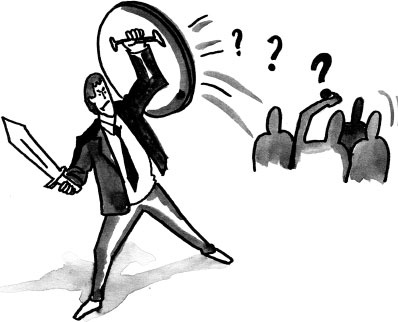 На линии огня. Искусство отвечать на провокационные вопросы На линии огня. Искусство отвечать на провокационные вопросы