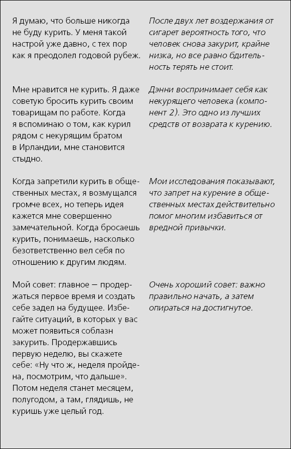 Я больше не курю! Я больше не курю!