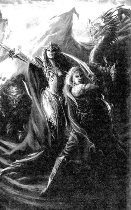 Гнев дракона. Эльфийка воительница Гнев дракона. Эльфийка воительница