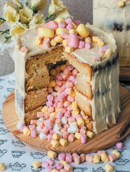 Торты с сюрпризом. Шоколадные, сливочные, кофейные, желейные, ореховые, фруктовые Торты с сюрпризом. Шоколадные, сливочные, кофейные, желейные, ореховые, фруктовые