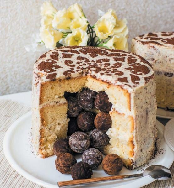 Торты с сюрпризом. Шоколадные, сливочные, кофейные, желейные, ореховые, фруктовые Торты с сюрпризом. Шоколадные, сливочные, кофейные, желейные, ореховые, фруктовые