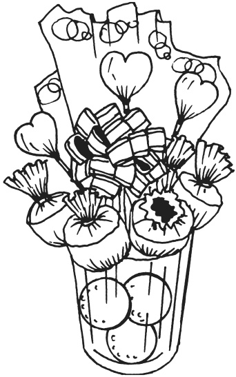 Букеты из конфет