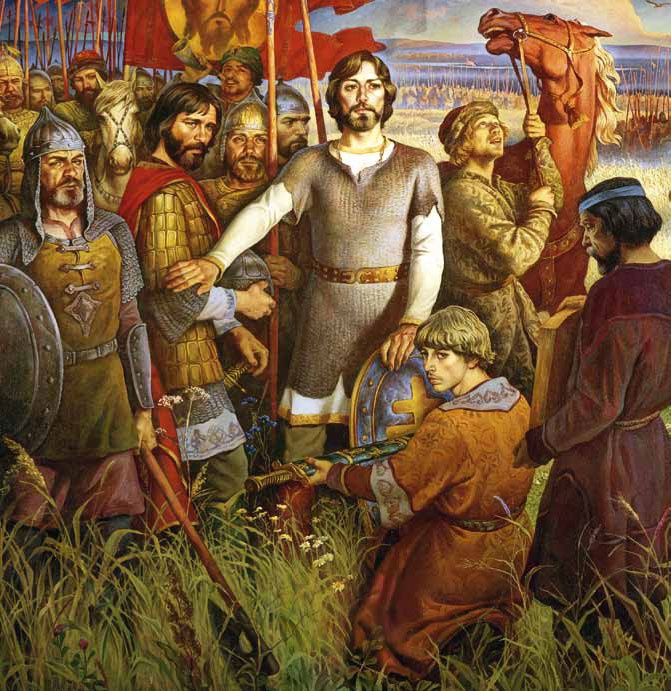 Святые заступники Руси. Александр Невский, Дмитрий Донской, Довмонт Псковский, Владимир Серпуховской Святые заступники Руси. Александр Невский, Дмитрий Донской, Довмонт Псковский, Владимир Серпуховской