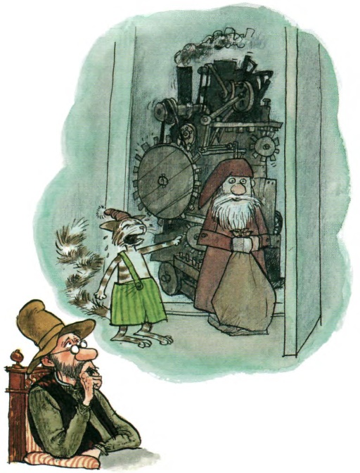 Механический Дед Мороз Механический Дед Мороз