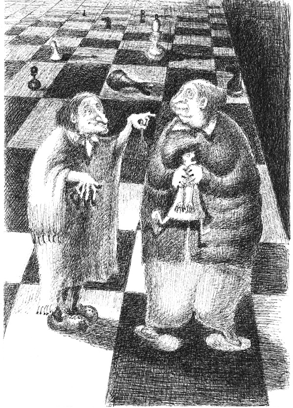 Нога судьбы, пешки и собачонка Марсельеза Нога судьбы, пешки и собачонка Марсельеза