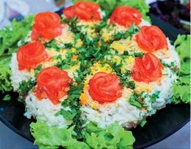 Торты-салаты для праздников и на каждый день Торты-салаты для праздников и на каждый день