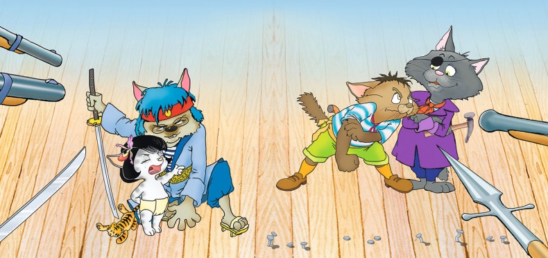 Пираты Кошачьего моря. Капитан Джен Пираты Кошачьего моря. Капитан Джен