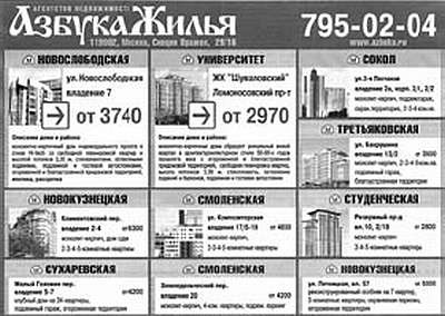 Недвижимость. Как ее рекламировать Недвижимость. Как ее рекламировать