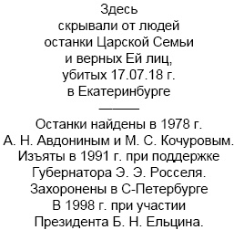 Вопросительные знаки в "Царском деле" Вопросительные знаки в "Царском деле"