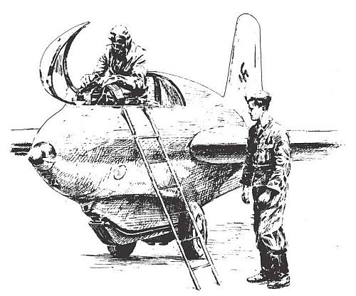 Летчик-истребитель. Боевые операции "Me-163" Летчик-истребитель. Боевые операции "Me-163"