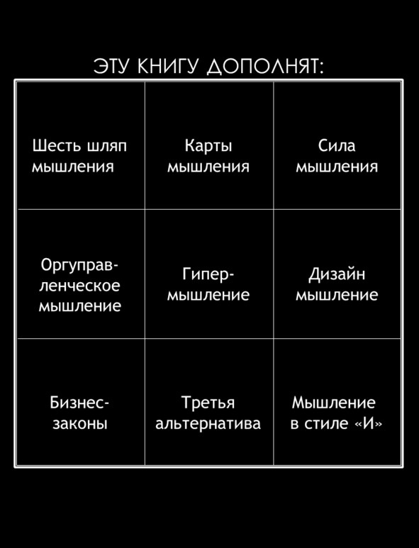 Матричный метод мышления. Принципы и приемы умственной работы Матричный метод мышления. Принципы и приемы умственной работы