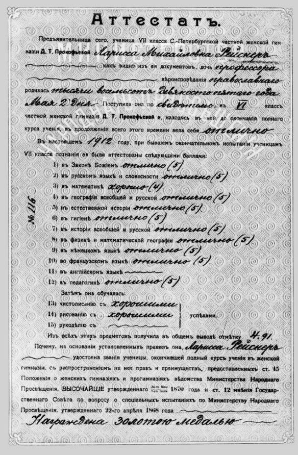 Лариса Рейснер Лариса Рейснер