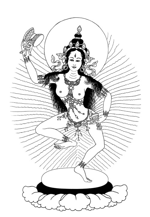 Небесные танцовщицы. Истории просветленных женщин Индии и Тибета