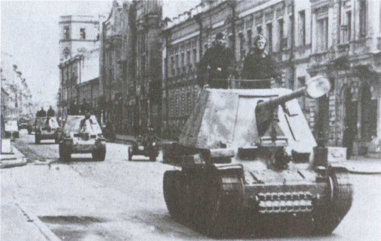 Танковые сражения войск СС Танковые сражения войск СС