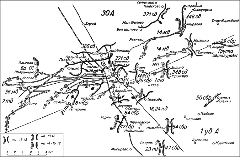 Битва за Москву. Московская операция Западного фронта 16 ноября 1941 г. - 31 января 1942 г.