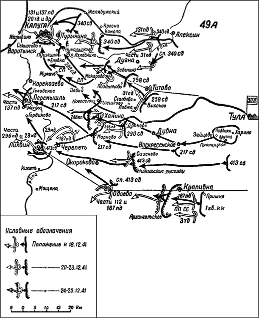 Битва за Москву. Московская операция Западного фронта 16 ноября 1941 г. - 31 января 1942 г.