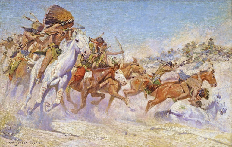 Индейцы Дикого Запада в бою. "Хороший день, чтобы умереть!" Индейцы Дикого Запада в бою. "Хороший день, чтобы умереть!"