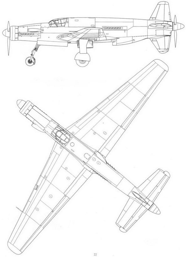 Do 335 «Pfeil». Самый быстрый поршневой истребитель. Часть 1 Do 335 «Pfeil». Самый быстрый поршневой истребитель. Часть 1