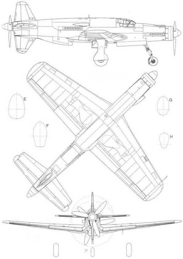 Do 335 «Pfeil». Самый быстрый поршневой истребитель. Часть 1 Do 335 «Pfeil». Самый быстрый поршневой истребитель. Часть 1