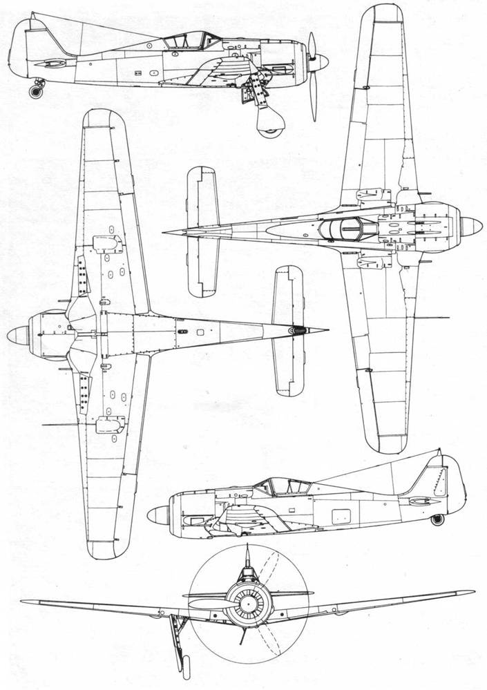 Focke Wulf Fw 190D Ta 15 Focke Wulf Fw 190D Ta 15