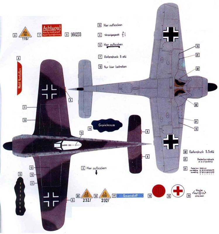 Focke Wulf FW190 A/F/G. Часть Focke Wulf FW190 A/F/G. Часть