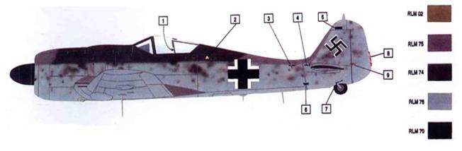 Focke Wulf FW190 A/F/G. Часть Focke Wulf FW190 A/F/G. Часть