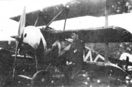 Боевое применение трипланов Fokker Dr I в Первой Мировой войне Боевое применение трипланов Fokker Dr I в Первой Мировой войне