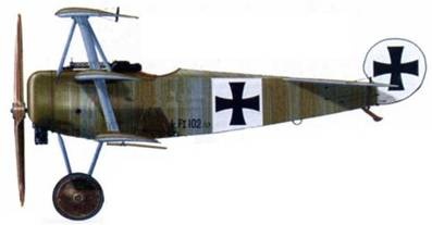 Боевое применение трипланов Fokker Dr I в Первой Мировой войне Боевое применение трипланов Fokker Dr I в Первой Мировой войне
