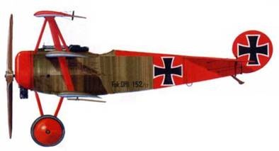 Боевое применение трипланов Fokker Dr I в Первой Мировой войне Боевое применение трипланов Fokker Dr I в Первой Мировой войне