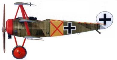 Боевое применение трипланов Fokker Dr I в Первой Мировой войне Боевое применение трипланов Fokker Dr I в Первой Мировой войне