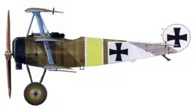 Боевое применение трипланов Fokker Dr I в Первой Мировой войне Боевое применение трипланов Fokker Dr I в Первой Мировой войне
