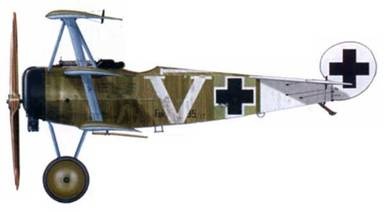 Боевое применение трипланов Fokker Dr I в Первой Мировой войне Боевое применение трипланов Fokker Dr I в Первой Мировой войне